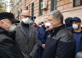 Татьяну Черновол пришли поддержать Порошенко, Яценюк, Геращенко и Турчинов