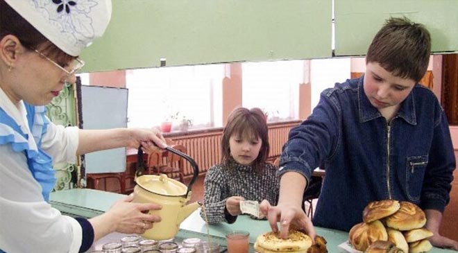 питания в школе