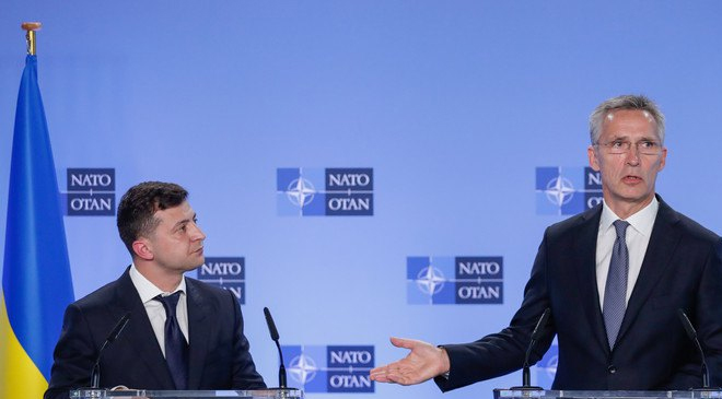 Киев в лице президента Владимира Зеленского