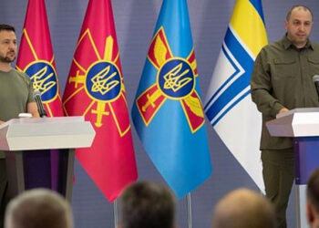 Президент Владимир Зеленский и новый министр обороны Рустем Умеров