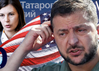 Владимир Зеленский и Дарья Каленюк